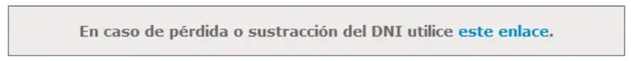 Cita DNI Perdida o sustraccion Cita DNI Perdida o sustraccion